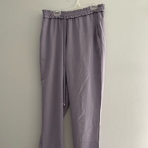 Purple joggers!
